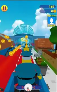 The Subway Simpsons Surf Run Screen Shot 3