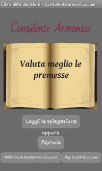 Libro delle decisioni Screen Shot 3