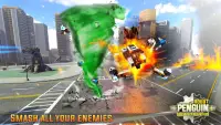 Penguin Robot Car War Game Screen Shot 2