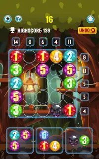 Matemática mágica: jogo de quebra-cabeça número Screen Shot 11