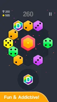 Dominoes! Merge - Hexa Puzzle Screen Shot 2