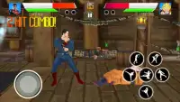 Superheroes Fighters : Goku VS Super-man Screen Shot 1