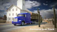 Truck Driver 3D: Extreme Roads Screen Shot 5