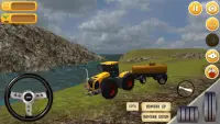 Play tractor simulation game 2021 for free Screen Shot 3