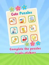 Cute Puzzles - For Kids Screen Shot 6