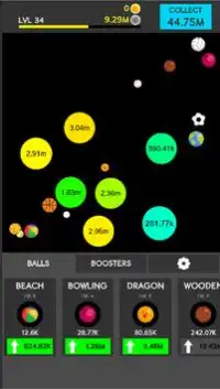 The Idle Balls - Idle Clicker Game Screen Shot 0