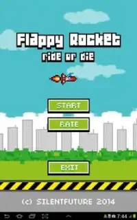 Flappy Rocket - Ride or Die Screen Shot 3