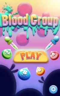 血液グループマッチゲーム Screen Shot 1