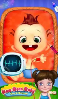 New Born Baby Care & Dressup! Screen Shot 2
