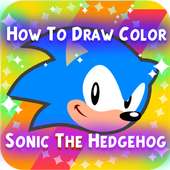 Como desenhar a cor Sonic The Hedgehog II Sega
