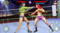 Femmes Wrestling Rumble: Combats d'arrière-cour Screen Shot 6