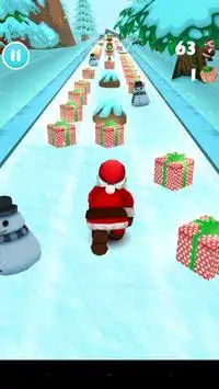 Santa Run 3D Christmas Game Screen Shot 4