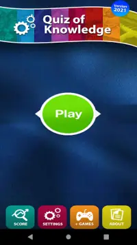 Quiz of Knowledge Game Screen Shot 0
