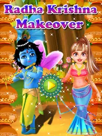 Radha Krishna Makeup Girl Game Screen Shot 0