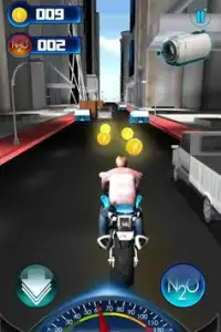 Police Gangster Moto Game Screen Shot 0