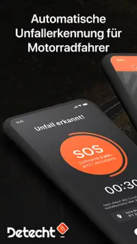 Detecht – Motorrad App und GPS Screen Shot 0