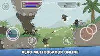 Mini Militia - Jogo de Tiro Screen Shot 0