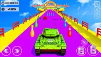 Tank Ramp Stunts - War Machine Game Screen Shot 3