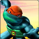 Ninja Held Legende Schildkröte Krieger