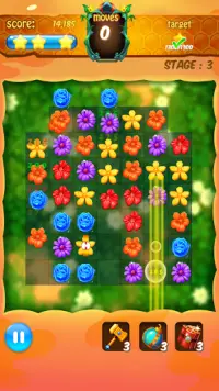 Blossom Garden Blitz Offline Screen Shot 4