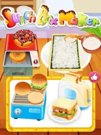 Lunch Box Maker: cooking games Screen Shot 1