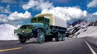 ألعاب محاكاة الشاحنات: شاحنة الجيش الحقيقية Screen Shot 4
