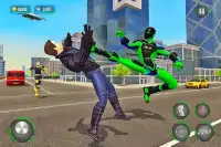 voador sapo ninja herói estranho gangster Screen Shot 2