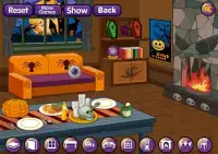 gra w dom na halloween Screen Shot 4
