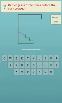 Super Bible Hangman Screen Shot 1