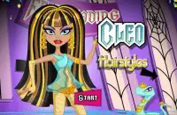 Monster Cleo Hair Salon Screen Shot 1