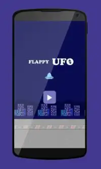 Flappy UFO Uno Screen Shot 2