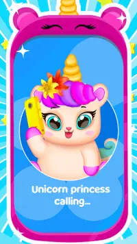Unicorn Princess Toy Phone Screen Shot 6