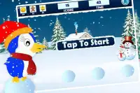 Baby Penguin Jump - Christmas Screen Shot 4