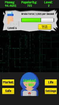 Hack The Planet - Idle & Tap Screen Shot 2