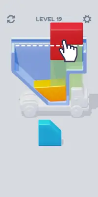 Block Truck 3D Screen Shot 0