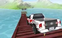 Extreme Mega Ramp GT Stunt: City Rooftop Rally Car Screen Shot 4