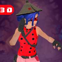 Ladybug Samurai Vs Ninja Fight 3d