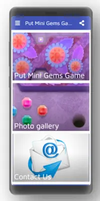 Put Mini Gems Game Screen Shot 0