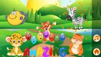 Animal Shapes & Puzzle Kids - Formas de Animales Screen Shot 6