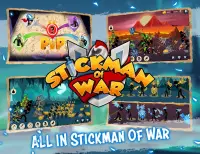 Stickman Of War - Stick Battle Screen Shot 2