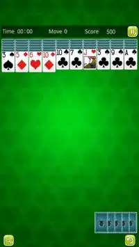 Classic Spider Solitaire Screen Shot 1