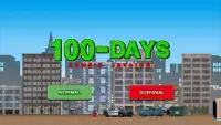 100 DAYS Zombie Invasion Screen Shot 7