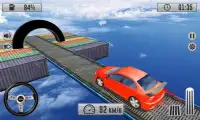 Impossible Car Stunts 2019 - Skyline Racing Screen Shot 1