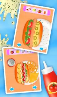 Juego de cocina – Hot Dog Screen Shot 16