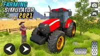 Real Tractor Farming Simulation: Village Farm 2021 Screen Shot 5