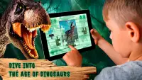 Dino Puzzles: Games offline Screen Shot 1