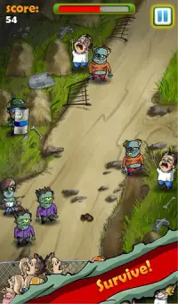 Zombies: Smash & Slide Screen Shot 3