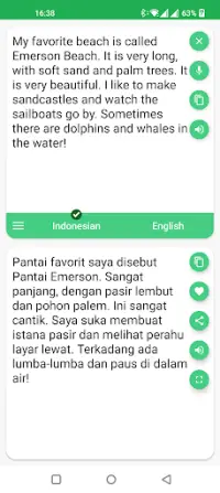 Indonesian - English Translato Screen Shot 1