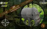 3D Caça dos animais da selva Screen Shot 2