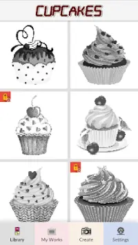 Cupcakes - Pixel Art Screen Shot 0